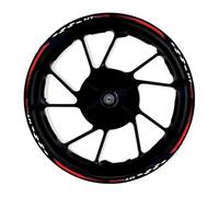 Decorar Pegatinas para Rueda Delantera Trasera Motocicleta Decoración Reflectante Impermeable para Yamaha MT-125 MT125(Style 23)