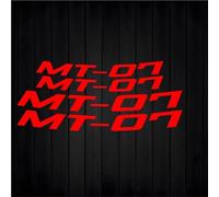 Decorar Pegatinas Reflectantes Modificadas Motocicleta Pegatinas para Cubo Rueda Calcomanías Ciclo Interno para Yamaha MT-07 MT07 MT 07(Style 2)