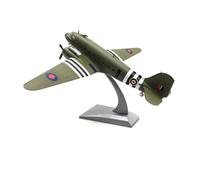 Decorate Airplane Avión a escala de simulación 1/100, modelo de aleación C-47 DC3, avión de transporte, avión de aleación de Metal fundido a presión for Collection or Gift ( Color : C-47 UK style )