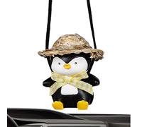 Décoratif Auto Animal - Figurines D'Animaux Amusantes | Accessoires d'Ornement pour Rétroviseur Arrière | Cadeau pour Amis Amoureux et Famille | Décoration de Voiture Suspendue