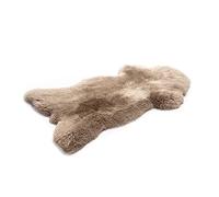 Decorating Sheepskins Piel de cordero real beige 100-110 cm, piel de oveja real, grande