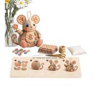 Decoration Bundle - Creative Thread Accessory, Mesa de entrada hecha a mano, Office Holiday Party, Hobby textil detallado | Artistic Personalized Ornament, Perfect for Interior Accent