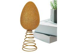 Decoration Topper, Festive Easter Egg Sculpture, Multi Use Hanging Accent, Shimmering Tree Finial, Party Supplies for Gatherings, Home Celebration Item, Bright Color/Single Unit