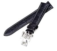 Decorations 19mm 20mm 21mm 22mm Genuine Leather Watch Band for Patrimony VC Men and Women Black Brown Strap Beautiful