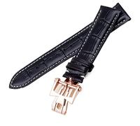 Decorations 19mm 20mm 21mm 22mm Genuine Leather Watch Band for Patrimony VC Men and Women Black Brown Strap Beautiful