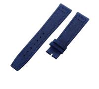 Decorations 20mm 21mm 22mm Nylon Canvas Watchband for Pilot Portofino Fabric Watch Strap Folding Buckle Leather Belt Beautiful
