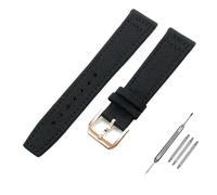 Decorations 20mm 21mm 22mm Nylon Canvas Watchband for Pilot Portofino Fabric Watch Strap Folding Buckle Leather Belt Beautiful