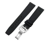 Decorations 20mm 21mm 22mm Nylon Canvas Watchband for Pilot Portofino Fabric Watch Strap Folding Buckle Leather Belt Beautiful