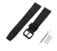 Decorations 20mm 21mm 22mm Nylon Canvas Watchband for Pilot Portofino Fabric Watch Strap Folding Buckle Leather Belt Beautiful