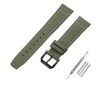 Decorations 20mm 21mm 22mm Nylon Canvas Watchband for Pilot Portofino Fabric Watch Strap Folding Buckle Leather Belt Beautiful