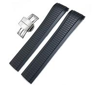 Decorations 21mm Colorful Fluorous Rubber WatchBands For 5164A 5167A Series Butterfly Buckle Silicone Watch Strap for Man and Woman Beautiful