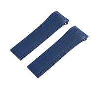 Decorations 22mm Soft Rubber Silicone Watch Band Ocean Star 80 Folding Slider Buckle Watchband For Strap Series Accessories Beautiful