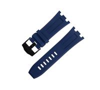 Decorations 28mm Nature Fluorine Soft Rubber Bracelet Accessories Watch Band For Ap Strap For and Belt 15710/15703 Not Qucik Release Beautiful