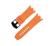 Decorations 28mm Nature Fluorine Soft Rubber Bracelet Accessories Watch Band For Ap Strap For and Belt 15710/15703 Not Qucik Release Beautiful
