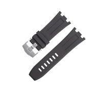 Decorations 28mm Nature Fluorine Soft Rubber Bracelet Accessories Watch Band For Ap Strap For and Belt 15710/15703 Not Qucik Release Beautiful
