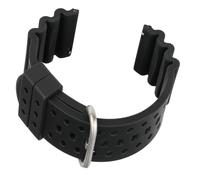 Decorations Breathable Rubber Dive Watch Strap - Soft Sports Band with Stainless Steel Buckle for Comfortable Wear Beautiful