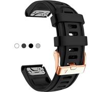 Decorations CXYWBD 20mm Watch Band Replacement for Fenix 5S/5S Plus/6S/7S/Instinct 2S/D2, Quick Fit Soft Silicone Strap with Rose Gold Buckle Breathable Waterproof Wristband Accessory Beautiful