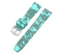 Decorations CXYWBD Curved No Gap Rubber Strap For Watch Replacement Band Men Women 20mm Watchbands Silver Buckle Gold Buckle Rose Buckle Black Buckle Beautiful
