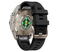 Decorations CXYWBD For Fenix 7s 6s 5s Pro Solar Silicone Light Gold Buckle Quick 20mm Watch Bands Replacement For Epix Pro Gen 2 42mm Descent Mk2s/3/3i For Women Men Beautiful