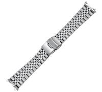 Decorations CXYWBD Watch Straps Stainless Steel Watch Band Bracelet ARC End Strap 18/19/20/21/22mm Quick Release Replacement Watch Band Beautiful
