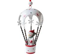 Décorations De Noël - Ornements Pour Noël | Montgolfière, Père Noëls, Bonhomme De Neige | Ornements Montgolfière Père Noëls Bonhomme Dew Neige Pour Balcon, Escalier, Terrasse, Fenêtre, Porte D'entrée,