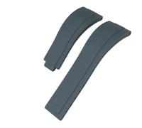 Decorations Natural Rubber Watchband 20mm Suitable for Yatch Master GMT Silicone Watch Strap Beautiful