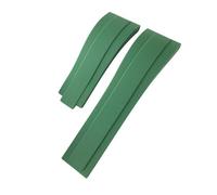Decorations Natural Rubber Watchband 20mm Suitable for Yatch Master GMT Silicone Watch Strap Beautiful