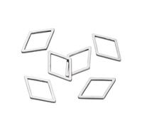 Decorations New 2026 10Pcs Stainless Steel Charrms C0innectors Hollow Bezel Cross Moon For Casting s Earrings Jewelry Making Supplies Fashion Accessories Creative Gift Beautiful