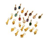 Decorations New 2026 Fashion Months Flower Core Birthday Stone Pendant Bracelet Valentine's Day Gift Jewelry Accessories Creative Beautiful