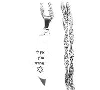 Decorations New 2026 Unisex Israel Map Country Pendant For Women Men Stainless Steel Silver Color Magen Jewish Hebrew Chain Decoration Jewelry Luxury with You Accessories Trendy and Beautiful
