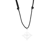 Decorations New 2026 Unisex Witchcraft Pendant Stainless Steel Silver Color Witch Knot Chain For Women Vintage Jewelry Gifts Decoration Luxury Accessories Trendy and Men Beautiful