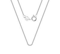 Decorations New Slim 0.6Mm Box Chain Italy 925 Silver Woman Man 45Cm 18'Long Jewelry Gift Osc07 Fashion Accessories Creative Beautiful