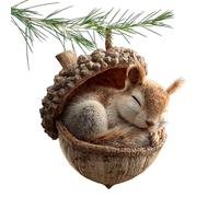 Décorations Pour Arbre De Noël | 2D Plat Pendant Les Fêtes D'Hiver,Décoration Noël En Acrylique Pendentif Animal | Pour Cheminée Appui De Fenêtre Salon Sac À Épaule Sac