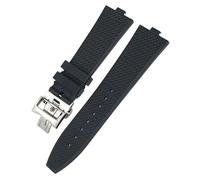 Decorations Quality Convex Type Fluororubber Watchband * 7mm for Constan 5500v Blue Black Orange White Watch Strap Beautiful