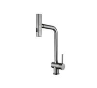 Decorations Reparte de la Cocina del Grifo de la Cocina 360 ° Rotación fría y la Cubierta Caliente Montada de la Cubierta Caliente Métodos de Salida de Agua múltiples Toque, Grifo de Fregadero de la