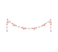 Décorations Saint Valentin,Bannière Romantique DE 2.5 Mètres - Fiesta de Primavera Asiática Decoración | Pour Mur Table Chambre Salle À Manger Salle De Bain Fête Mariage Et