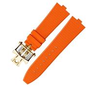 Decorations Senior Fluorine Rubber Watchband For 4500V 5500V 7900 Watch Strap vc Convex Mouth 7mm wristwatches Band Beautiful