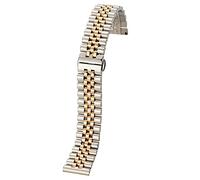 Decorations Watch Strap 12mm14mm16mm17mm18mm19mm20mm21mm22mm Strap Metal Stainless Steel Strap Bracelet Hollow ARC Interface, with Tool Pin Replacement Beautiful