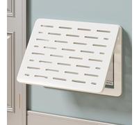 Decorativa Caja Eléctrica Contadores Cubre Contadores De Luz Flip Tapa, con Ventilación y Seguridad Infantil, Solución Elegante para Decorar tu Hogar(White 2,40 * 30cm/15.7 * 11.8in)