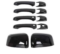 decorativa manija Compatible Con Chrysler 300/300C 2005-2010 Autopartes Cubierta De Espejo Retrovisor Lateral De Coche Con Moldura De Cubierta