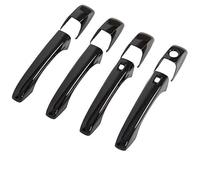 decorativa manija Compatible Con Jeep Para Patriot Para Compass 2007 2008 2009 2010 2011 2012 2013 2014 2015 2016 2017 Embellecedor Manija Puerta Cubierta Espejo Retrovisor Lateral