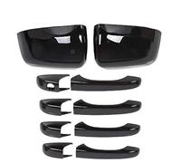 decorativa manija Compatible Con Ram Para C/V 2012 2013 2014 2015 Autopartes Cubierta Espejo Retrovisor Lateral Coche Con Cubierta Manija Puerta Embellecedor De Manija Carcasa