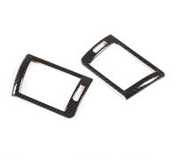 Decorativa Salida Aire Coche Compatible Con Para E46 1998 1999 2000 2001 2002 2003 2004 Aire Coche Salida Ventilación Lateral Cubierta Marco Accesorio Adhesivo Embellecedor