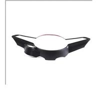 decorativas pegatinas Compatible Con Alfa Para Giulia Para Stelvio Para Tonale 2020 2021 2022 2023 2024 Embellecedor Para El Marco Del Botón Del Volante Del Coche(Matt Black)