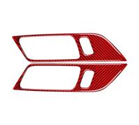decorativas pegatinas Compatible Con Ford Para Mustang GT 2015 2016 2017 2018 2019 2020 2021 Pegatinas Decorativas Para Marco De Manija De Puerta De Coche(Style B(Red))