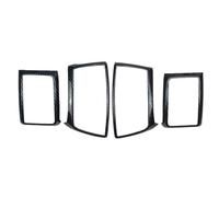 Decorativas Salida Aire Compatible Con Ford Para RANGER T6 T7 T8 Para Everest 2015 2016 2017 2018 2019 2020 Cubierta Marco De Salida De Aire Delantera Embellecedor Interior De Coche Decorativo