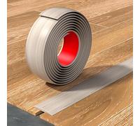 Decorativas Umbral Puertas W:4,5,7.6cm Autoadhesivas Striscia Di Transizione Per Pavimenti Flexible Strisce Copertura Para Cubrir Huecos Entre Suelos O Madera Y Baldosas(Light gray,100*7.6cm)