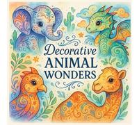 Decorative Animal Wonders: A Coloring Book for Kids Filled with Beautiful, Patterned Creatures to Spark Creat