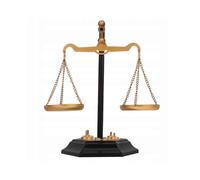 Decorative Balancing Scales Desktop Decorations Mini Justice Toy Iron