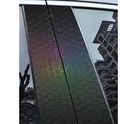 Decorative Car B-Pillar Sticker Set, Waterproof Sun Protection Scratch Cover B-Pillar Stickers, Personalized DIY Vehicle Door Pillarm, Side Scratch Cover Trim Decoration, Cut-to-Fit (#1,2pcs)